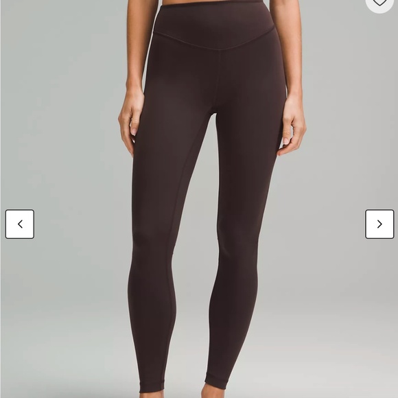 lululemon athletica Dark Brown Leggings - Picture 1 of 6